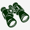 Binoculars Vector Illustration In SVG, PNG, PDF And DXF Formats