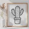 Free Cactus - Laser PDF