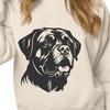 Beautiful Rottweiler - Laser Engraver DXF