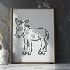 Artistic Donkey PDF - Free Commercial Use Download