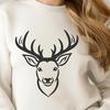 Creative Deer - Cricut DXF