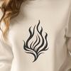 Unique Flames - DXF For Commercial Use