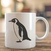 Stunning Penguin In DXF