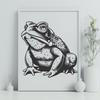 Artistic Toad SVG - Free Commercial Use Download