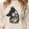 Floral Shetland Sheepdog - For Pet Project