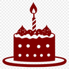 Birthday Cake In DXF Format - Free Digital Download, Commercial Use