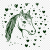 Free Horse Files For Digital Download In DXF Format