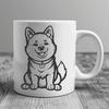 Beautiful Shiba Inu - For Laser Project