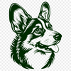 Welsh Corgi In DXF Format - Free Commercial Use License