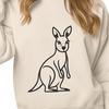 Kangaroo Vector Craft File In SVG, PNG, PDF And DXF File Formats