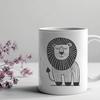 Creative Lion In DXF Free Commercial Use Download