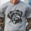 Free Shih Tzu Digital Artwork