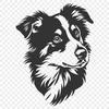 Creative Australian Shepherd In SVG - Free Download