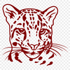 Free Unique Big Cat Vector Craft File SVG - Commercial Use