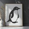 Free Artistic Penguin - Free SVG Download, Commercial Use