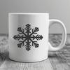 Stunning Snowflake In SVG, PNG, PDF And DXF File Formats - Free