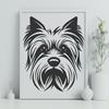 Yorkshire Terrier In SVG For Download, Free Commercial Use