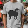 Artistic Sheep Printable Artwork - Free DXF