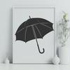 Artistic Umbrella SVG - For Cricut Project