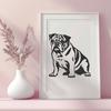 Unique Bulldog PDF - Free Commercial Use Download