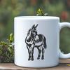 Beautiful Donkey - Cricut PDF