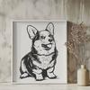 Corgi Digital Drawing In PNG & SVG - Free Digital Download