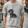 Stunning Sitting Dachshund - SVG