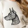 Doberman Pinscher In DXF Format - Free Digital Download, Commercial Use