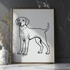 Creative Labrador Retriever - For Glowforge Project