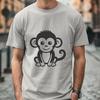 Monkey Illustration In PDF File Format For Free Download