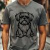 Beautiful Shih Tzu - Laser Cutter PDF