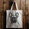 Artistic French Bulldog In PDF & PNG