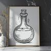 Beautiful Potion Bottle In PNG - Free Download