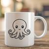 Octopus Design In SVG File Format For Free Download