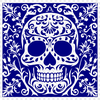 Artistic Skull Vector Art