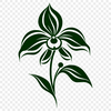 Artistic Plant In SVG Free Commercial Use Download