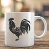 Rooster Illustration In PNG & SVG - Free Digital Download