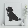 Beautiful Shih Tzu In PDF And PNG