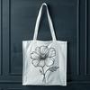 Delicate Vector Floral Design for Digital Crafting An isolated vector graphic representation of a natural wildflower.