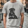 Unique Rottweiler - Laser Engraver SVG