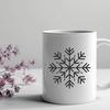 Creative Snowflake In DXF For Free Download