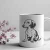 Stunning Dachshund In DXF Format