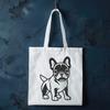 Artistic French Bulldog In PDF And PNG