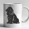 Unique Cocker Spaniel Illustration SVG - Free Download