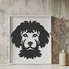 Stunning Poodle In SVG & PNG