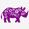 Stunning Rhino SVG - Free Commercial Use Download