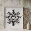 Unique Snowflake Vector Image