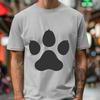 Beautiful Paw Print In SVG For Free Download