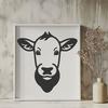 Beautiful Cow In SVG - Free Download