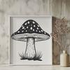 Beautiful Mushroom - Sublimation PNG